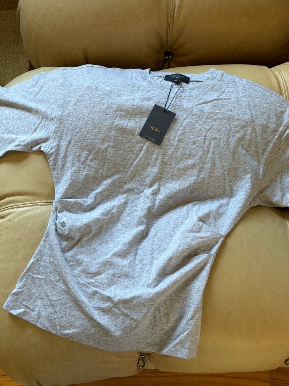 Habitual | The Kai Top in Heather Grey - Picture 2 of 4